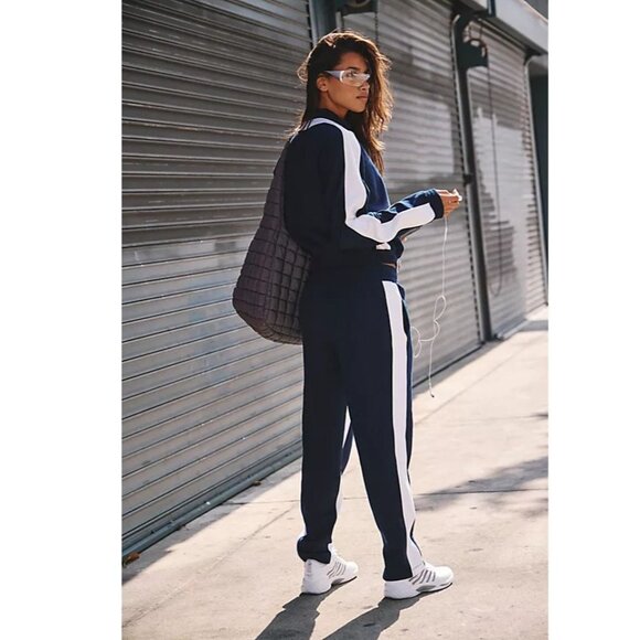 New Free People Play Marker Set Womens M Track Suit Athleisure Gorpcore Sporty - Picture 1 of 12